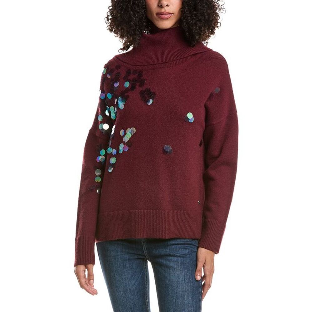 Joseph Ribkoff Womens  Sweater, Red